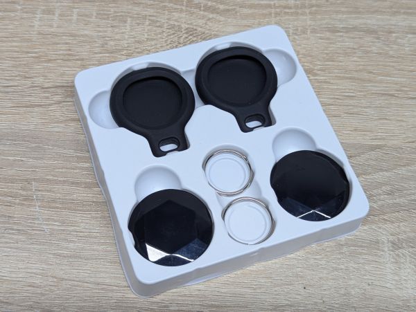 Новий Bluetooth-локатор QCOQ Diamond Tag 2шт