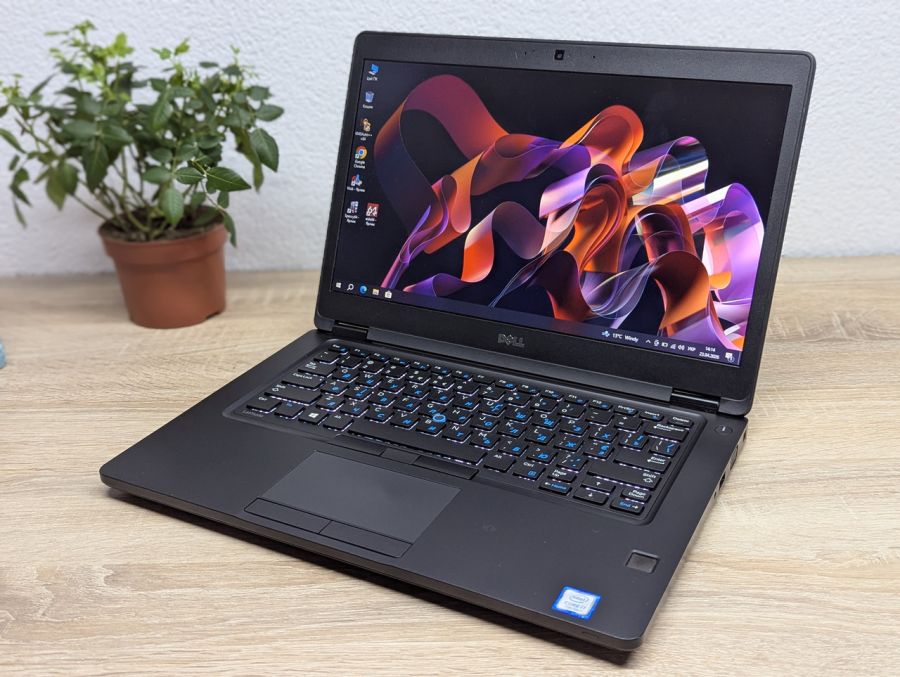 Ноутбук Б/В Dell Latitude 5480, Intel Core i7-7600U, DDR4 16 GB, SSD 256GB, 14" HD