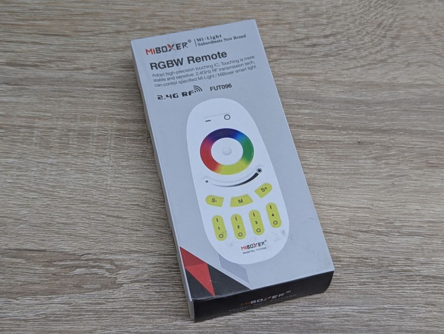 Новий 4-зонний пульт MiBoxer FUT096 RGBW