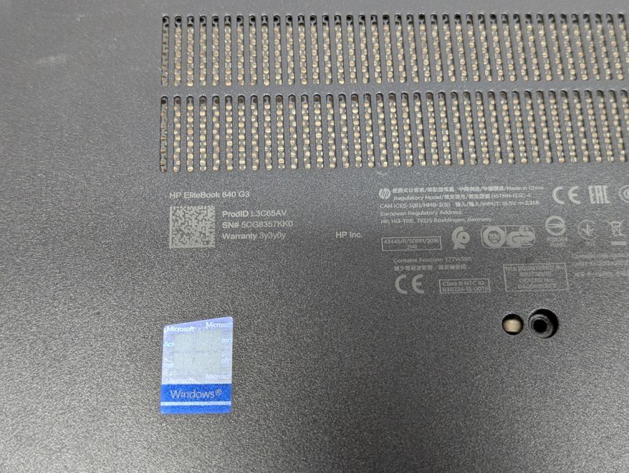 Б/В Нижня кришка (піддон)для ноутбука HP EliteBook 840 G3,845 G3 740 G3 745 G3 848 G3