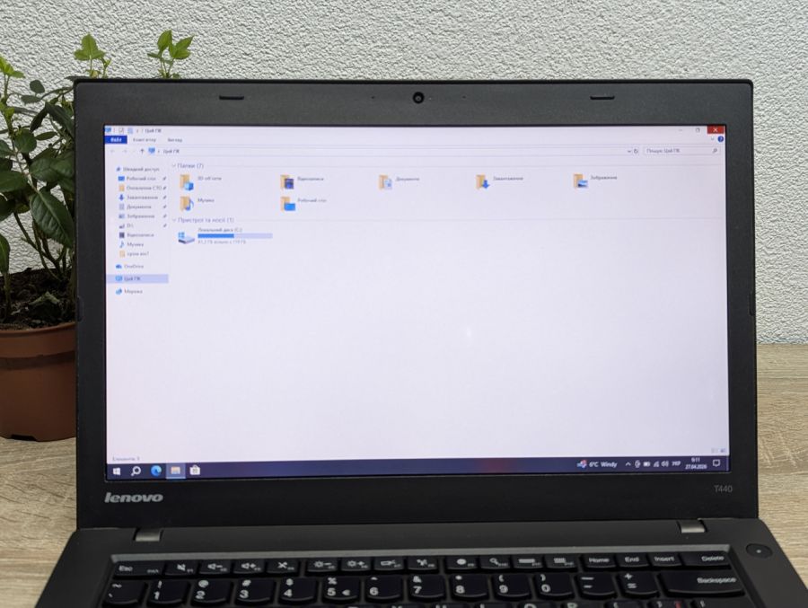 Ноутбук Б/В Lenovo ThinkPad T440, Intel Core i5-4210U, DDR3 8 GB, SSD 128GB, 14" HD