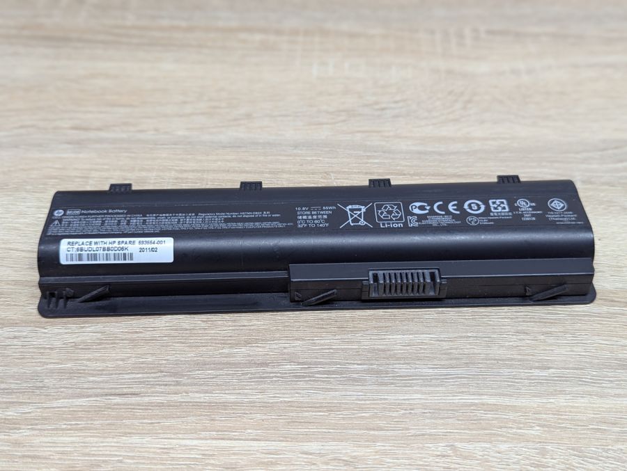 Б/В Оригінальна акумуляторна батарея HP MU06 [ProductHub SKU MU06-55]