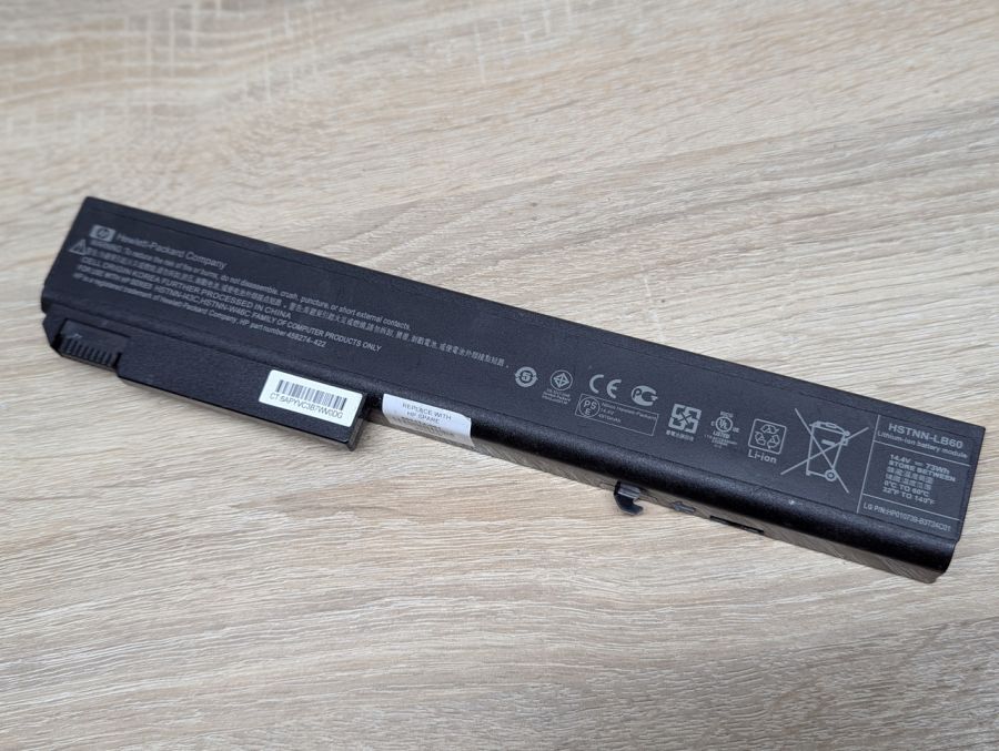 Б/В Оригінальна акумуляторна батарея HP HSTNN-LB60