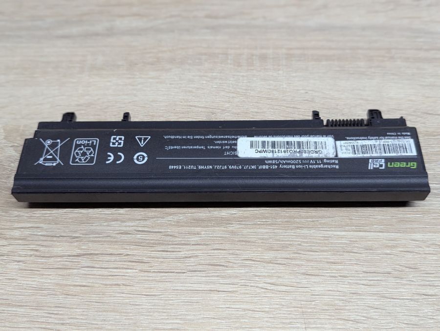 Б/В Акумуляторна батарея Green Cell 451-BBIF \ 3K7J7,970V9,9TJ2J,E5440