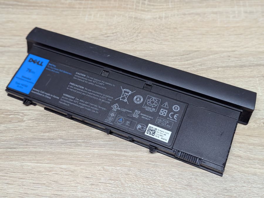 Б/В Оригінальна акумуляторна батарея Dell H6T9R