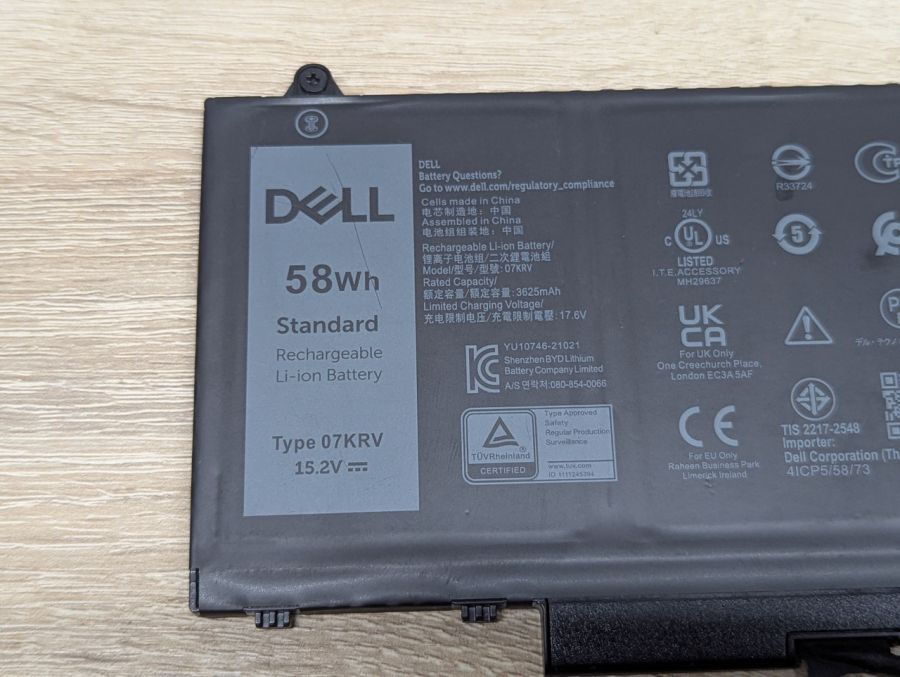 Б/В Акумуляторна батарея Dell 07KRV
