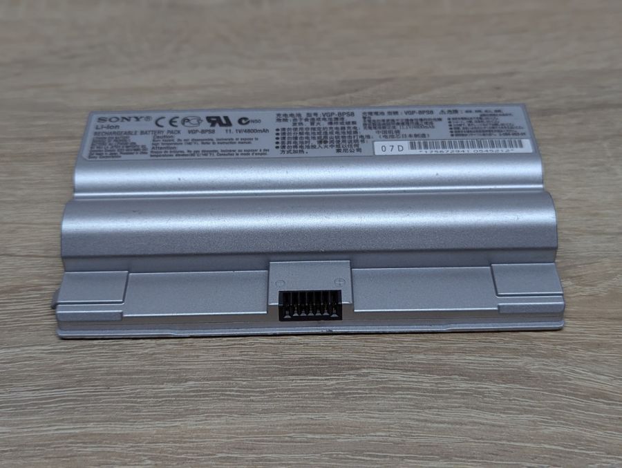 Б/В Акумуляторна батарея Sony VGP-BPS8