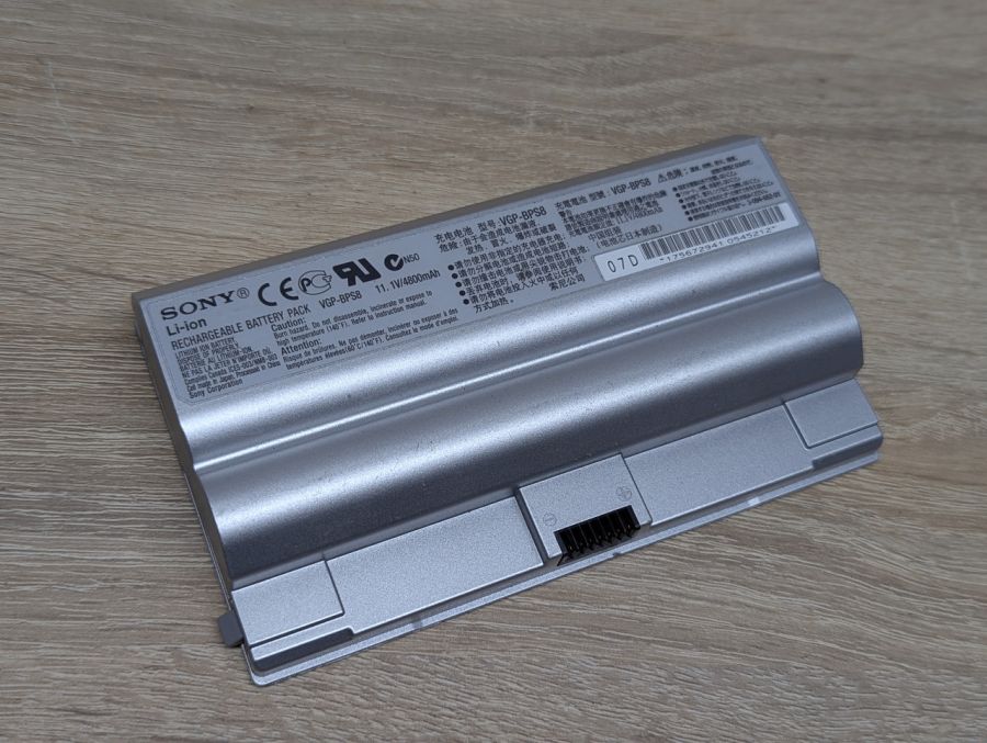 Б/В Акумуляторна батарея Sony VGP-BPS8