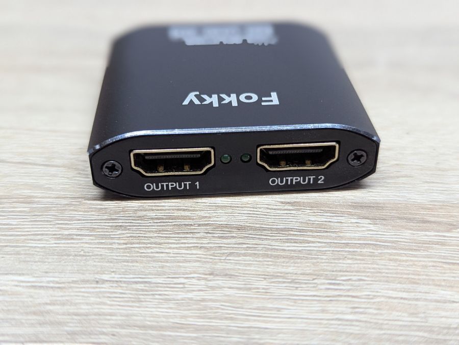 Новий Fokky HDMI Splitter 1x2 HS306-BK