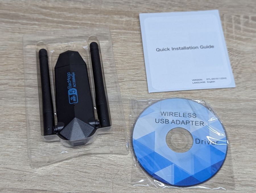 Новий Дводіапазонний USB Wi-Fi адаптер ElecMoga AC1300 Mbps