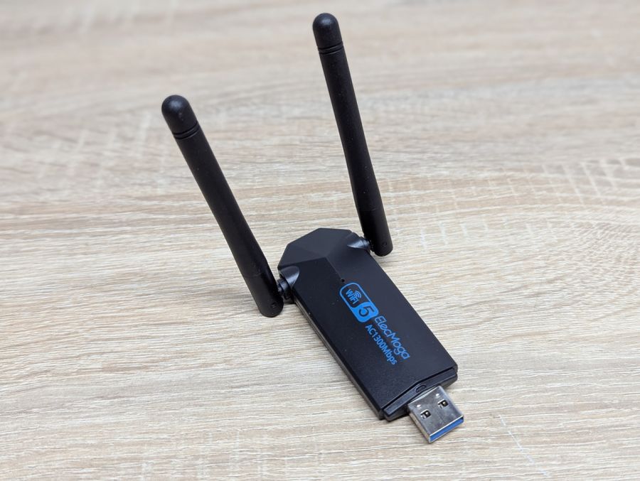 Новий Дводіапазонний USB Wi-Fi адаптер ElecMoga AC1300 Mbps