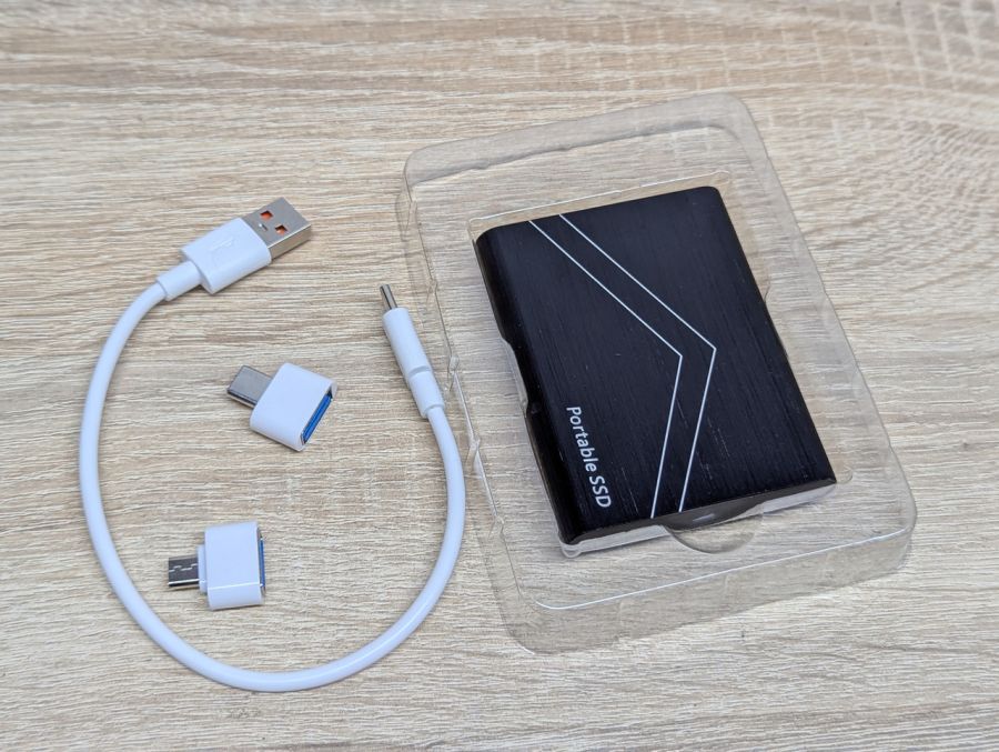 Новий Зовнішній накопичувач M.2 SSD SHL-R320 2 ТБ