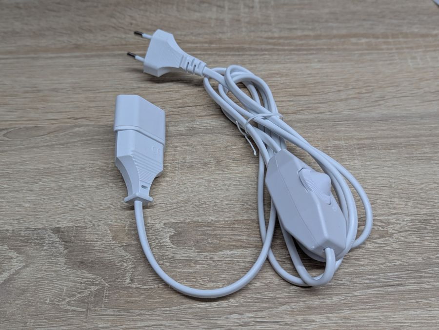 Новий Кабель живлення з димером