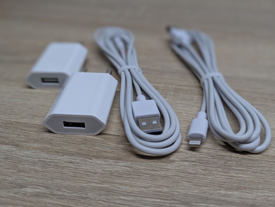 Новий Блок живлення 5 Вт з кабелем Lightning для iPhone