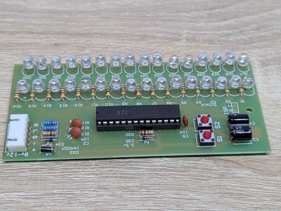 Новий Світлодіодний двоканальний індикатор рівня звуку (VU Meter)
