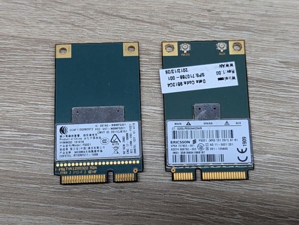 Б/В 3G WWAN-модем Ericsson F5321
