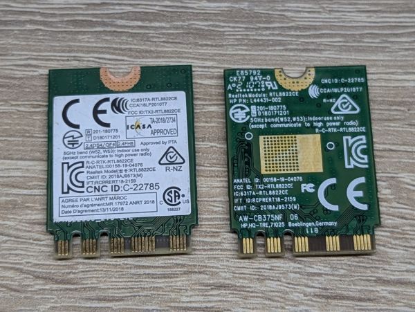 Б/В Wi-Fi модуль Realtek RTL8822CE