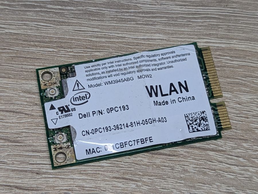 Б/В Wi-Fi модуль Intel WM3945ABG MOW2