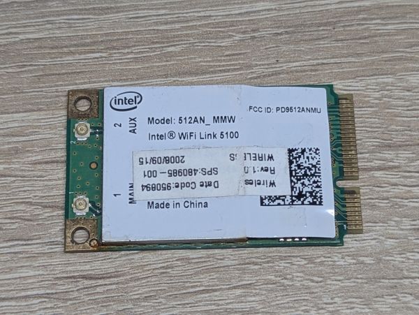 Б/В Мережевий адаптер Intel WiFi Link 5100,512AN_MMW