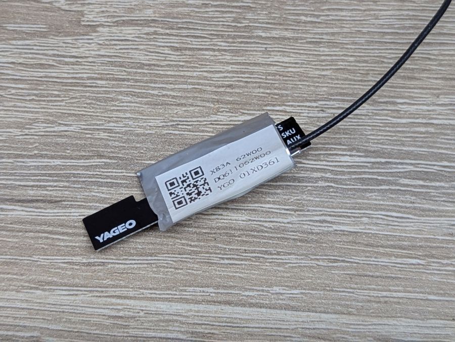 Б/В Внутрішня WiFi антена для ноутбуків Dell 01XD361,DQ611062W00