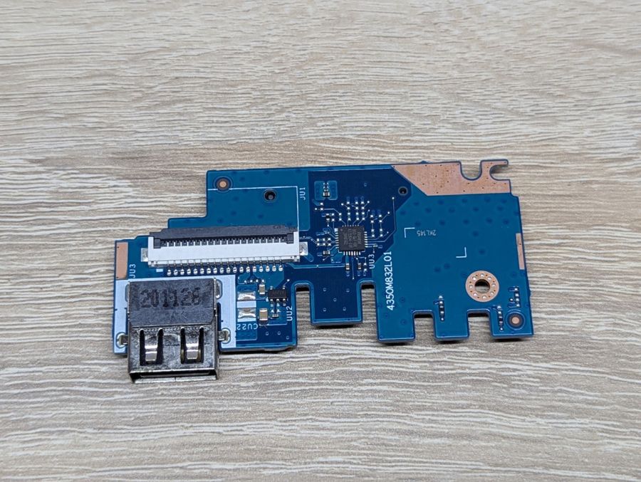 Б/В Додаткова плата роз'єму USB та LED-індикаторів для ноутбука HP 250 G7, HP 255 G7,HP 15-DA/DB