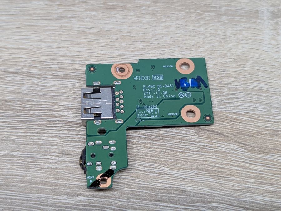 Б/В Додаткова плата аудіо та USB для ноутбуків Lenovo ThinkPad L480,L580