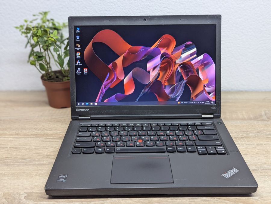Ноутбук Б/В Lenovo T440P, Intel Core i7-4600M, DDR3 8 GB, SSD 128GB, 14" HD