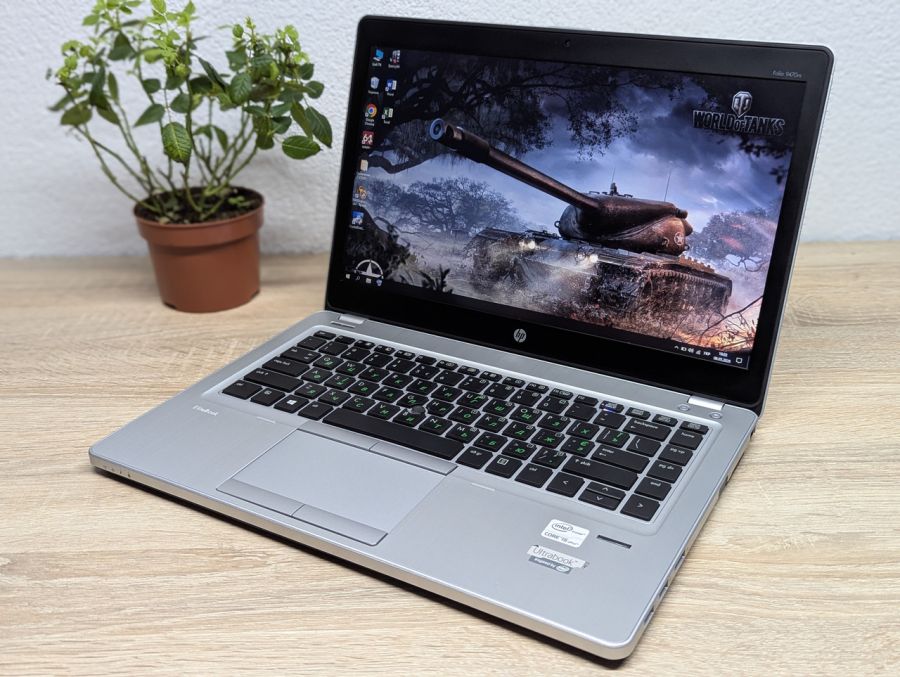 Ноутбук Б/В HP Folio 9470M, Intel Core i7-3667U, DDR3 8 GB, SSD 128GB, 14" HD