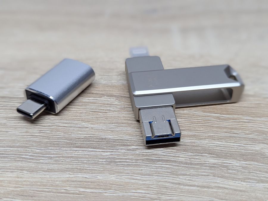 Новий USB-флеш-накопичувач Puhea 256Gb BWE12 3в1