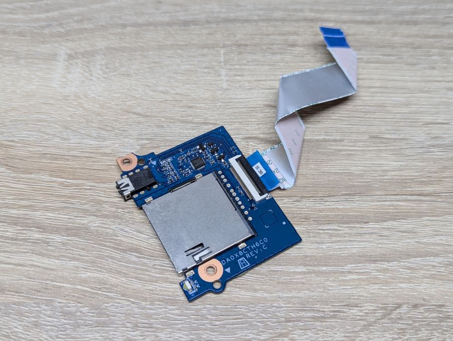 Б/В Додаткова плата кард-рідера та аудіопорту для ноутбука HP ProBook 450 G5,455 G5, 470 G5,DA0X8CTH6C0