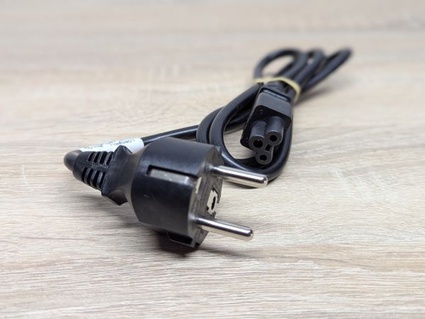Б/В Оригінал Фірмовий Кабель живлення, (мікімаус) 3pin, 220в