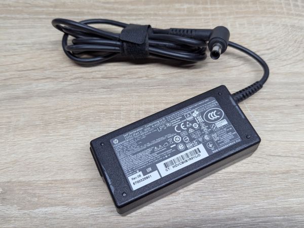 Б/В Блок живлення HP 65W 7.4x5.0 кутовий штекер