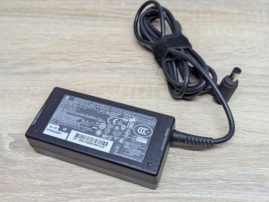 Б/В Блок живлення HP 65W 7.4x5.0 кутовий штекер