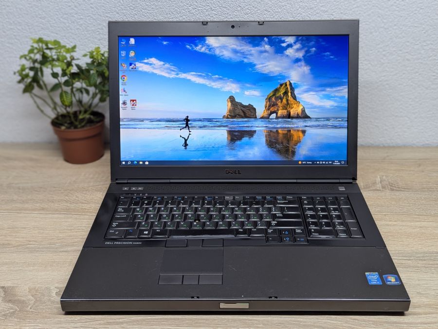 Ноутбук Б/В Dell Precision M6800, Intel Core i7-4810MQ, DDR3 24 GB, SSD 360GB + HDD 1TB, AMD FirePro M6100 2Gb, 17" Full HD
