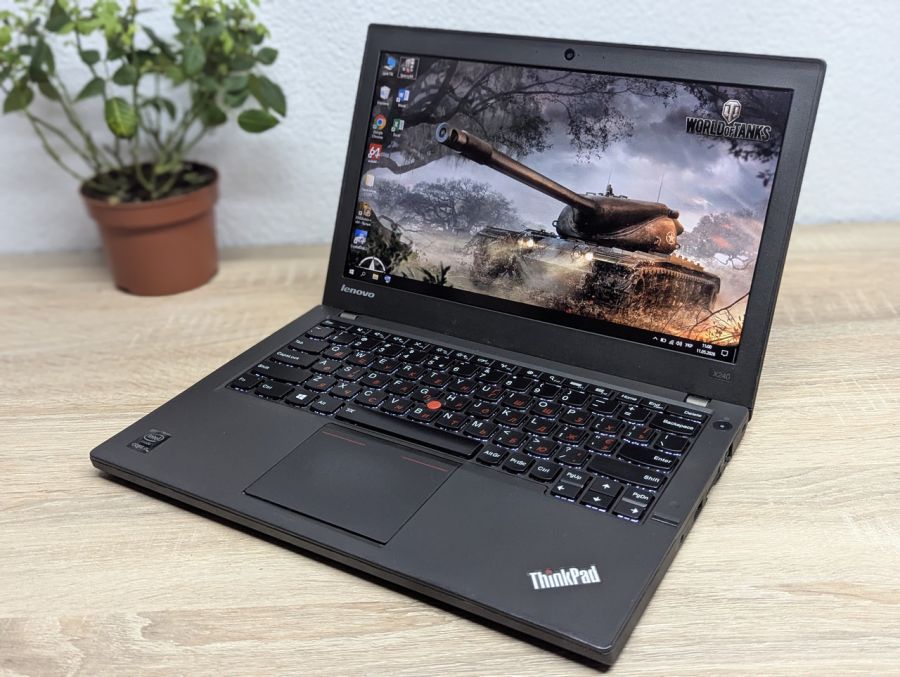Ноутбук Б/В Lenovo ThinkPad X240, Intel Core i5-4210U, DDR3 8 GB, SSD 128GB, 12.5" HD