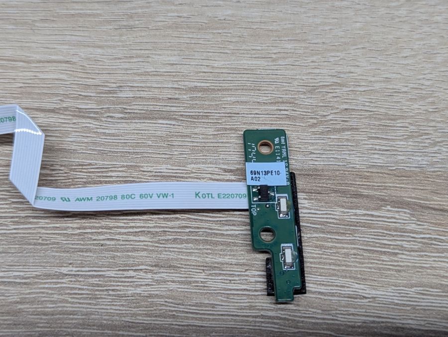 Б/В Плата кнопки живлення для ноутбука Acer TravelMate P2510,P2510-G2,P2410