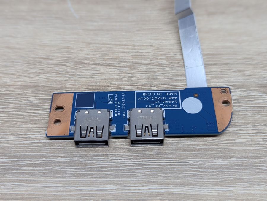 Б/В Додаткова плата USB для ноутбука Acer Aspire E5-772G,E5-722,,E5-752,E5-772,E5-773 [ProductHub SKU 448.04X05]