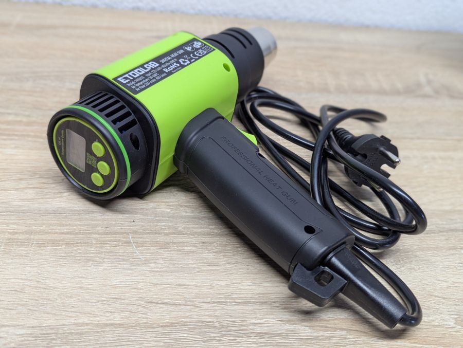 Новий Будівельний фен ETOOLAB PHG01D 2000 Вт