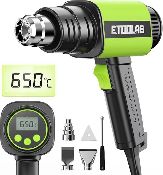 Новий Будівельний фен ETOOLAB PHG01D 2000 Вт