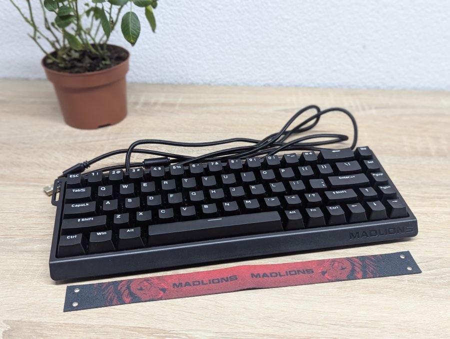 Новий Клавіатура дротова Madlions MAD 68 HE RGB