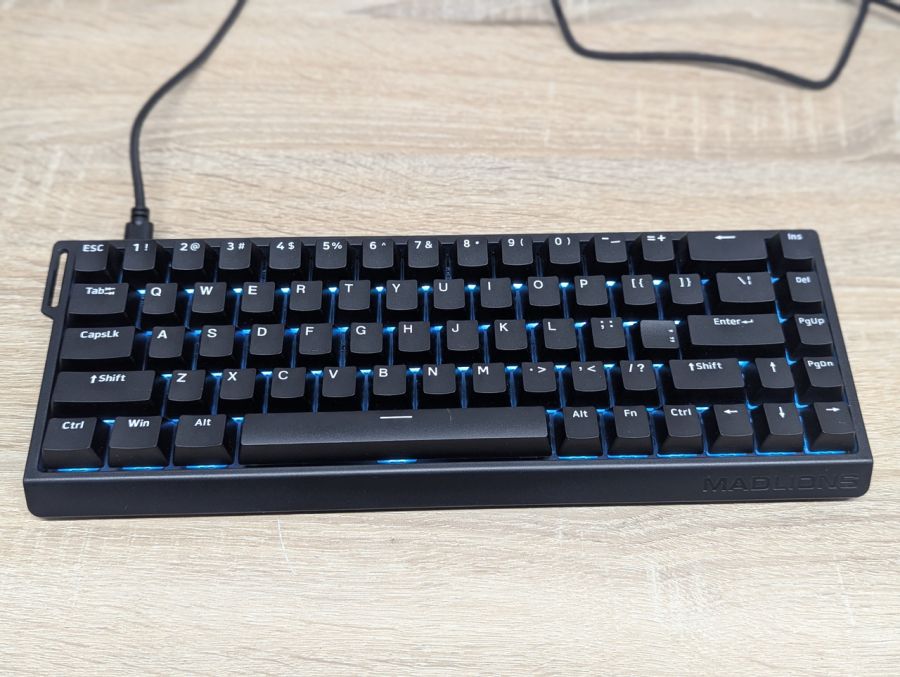 Новий Клавіатура дротова Madlions MAD 68 HE RGB