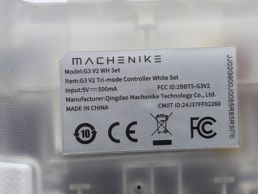 Новий Геймпад Machenike G3V2 White