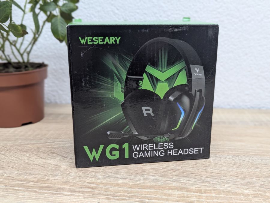 Новий Бездротова ігрова гарнітура Weseary WG1