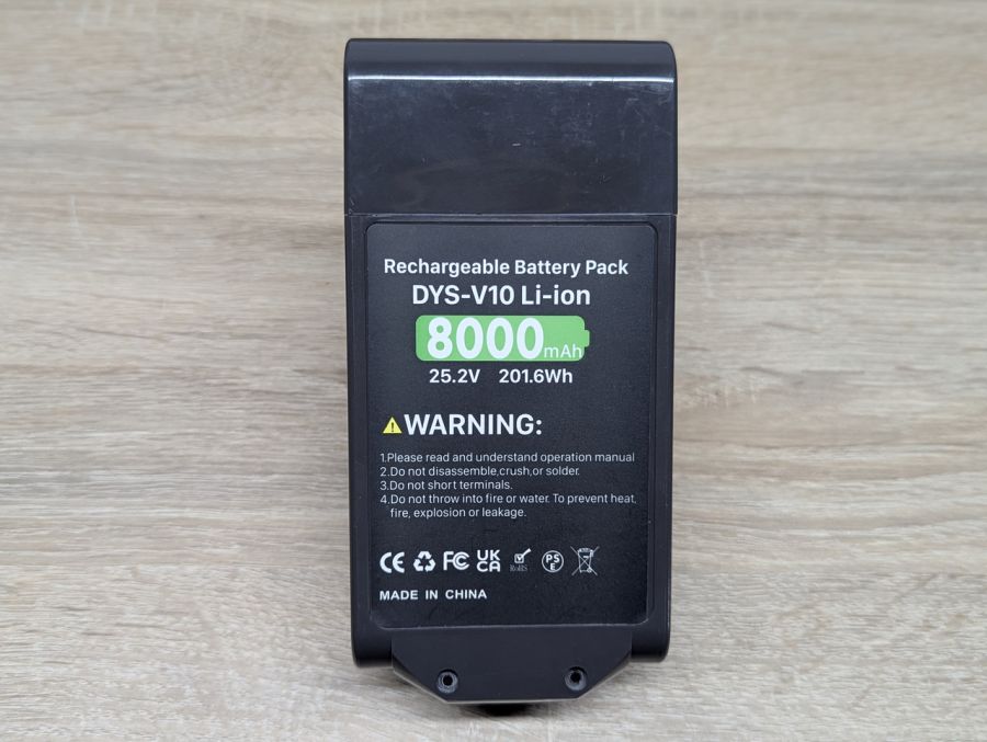 Новий Літій-іонного акумулятор для бездротового пилососа Dyson V10 8000 mAh