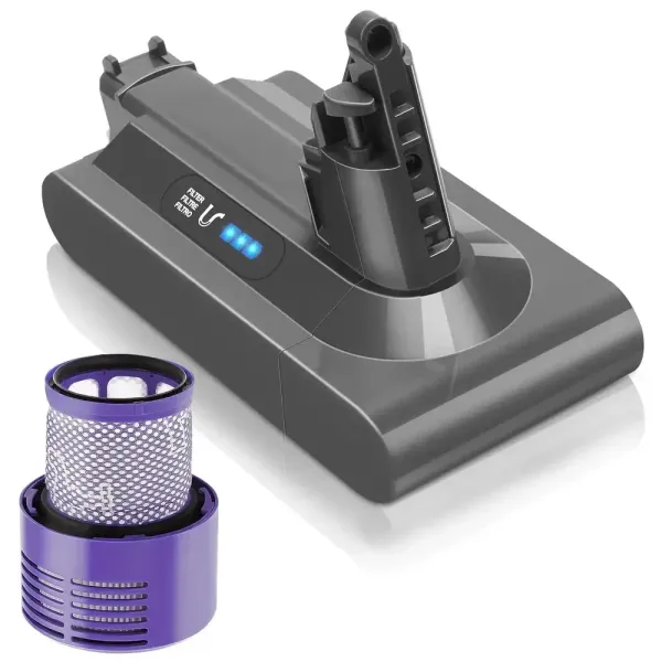 Новий Літій-іонного акумулятор для бездротового пилососа Dyson V10 8000 mAh