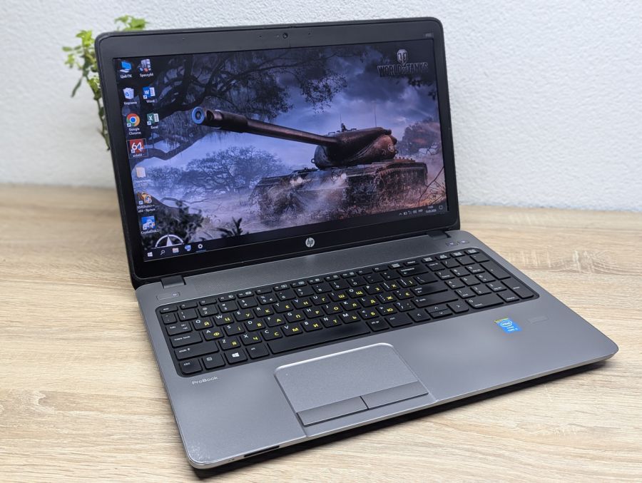Ноутбук Б/В HP ProBook 450 G1, Intel Core i3-4000M, DDR3 8 GB, SSD 128GB, 15.6" HD