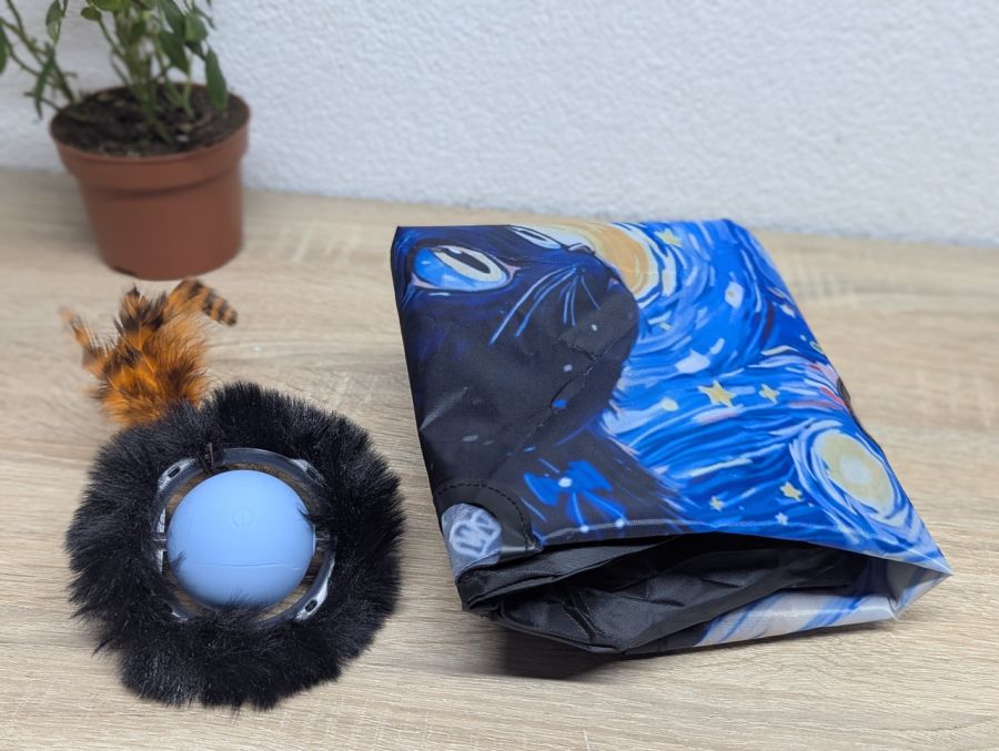 Новий Інтерактивна іграшка для котів ZeePet Paws & Pouch Smart Ball
