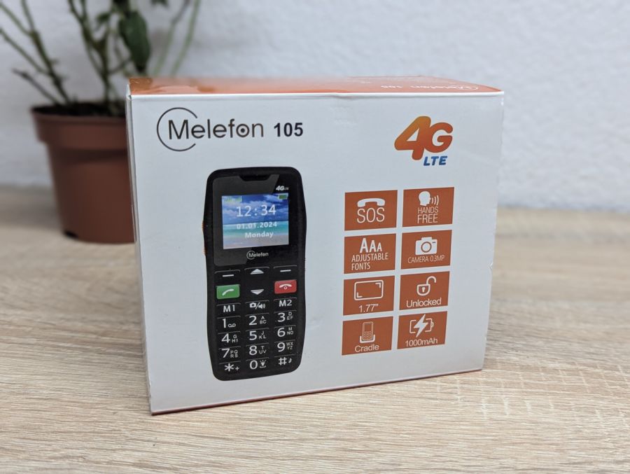 Новий Мобільний телефон для літніх людей Melefon 105