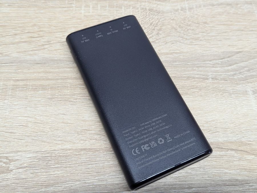 Новий Павербанк Rolosar DY-201 10000мАг, 22.5 Вт, з USB-C входом та виходом