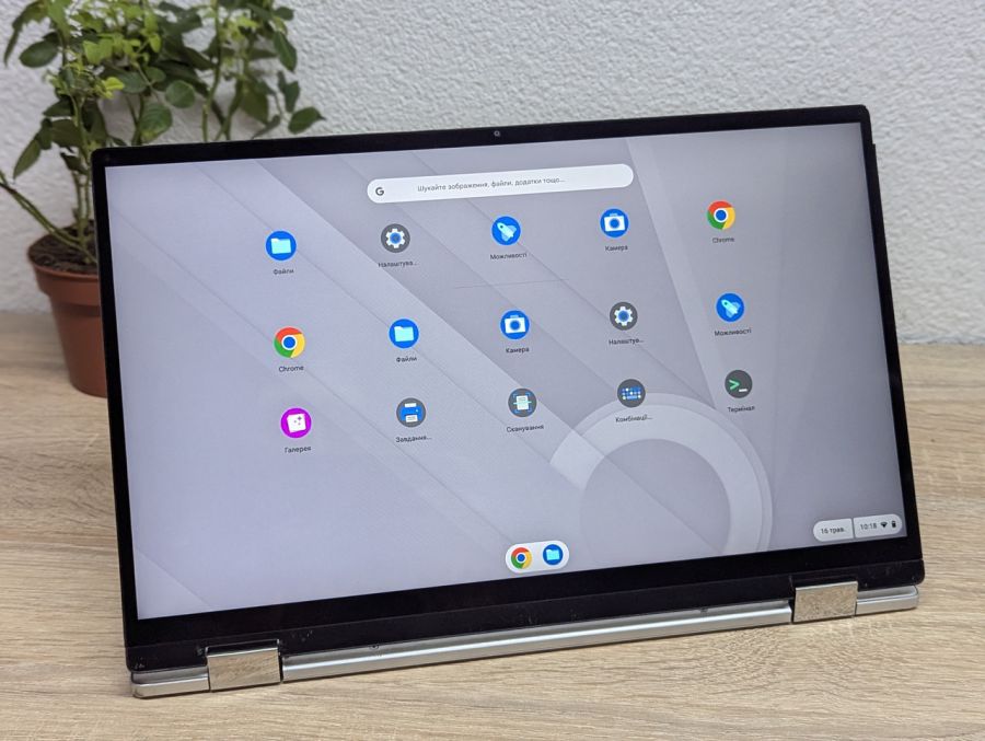Ноутбук Б/В ASUS Chromebook Flip C434T, Intel Core m3-8100Y, DDR3 8 GB, SSD 64GB, 14" Full HD Сенсор